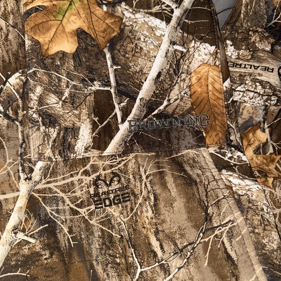 Browning Men's Camo Cargo Pants - Brown and Green - Picture 6 of 6